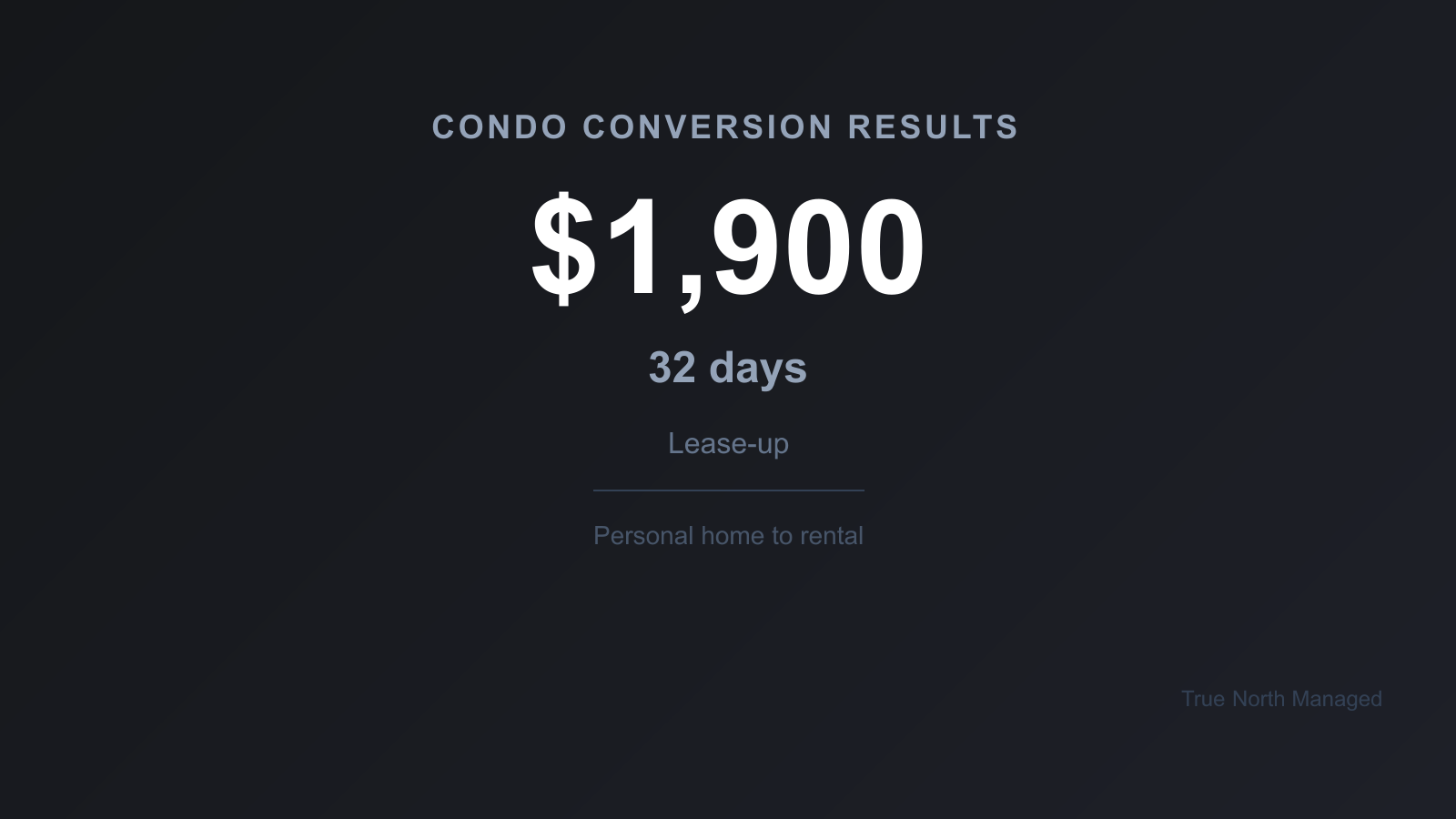 Tampa condo conversion case study